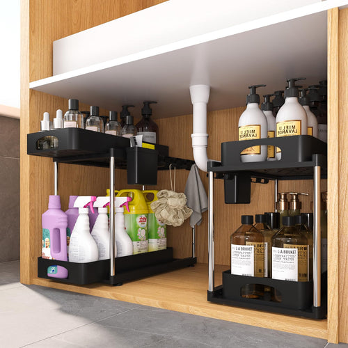 2 Pack Under Sink Organizers and Storage